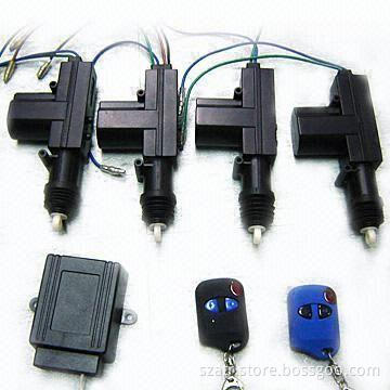 Central Lock System with Transmitters and Water-resistant Actuator